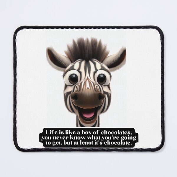 Item preview, Funny Proverb Sayings Zebra face designed and sold by Littleprince2.