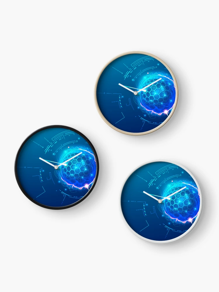 Thumbnail 3 of 4, Clock, cyber security computing designed and sold by NiamLab.