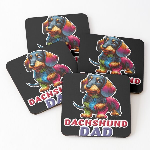 Item preview, Wire-haired Dachshund Dad designed and sold by ThisDress.