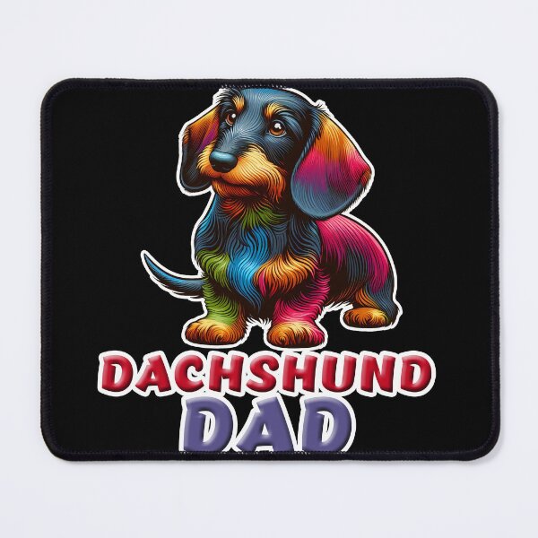 Item preview, Wire-haired Dachshund Dad designed and sold by ThisDress.