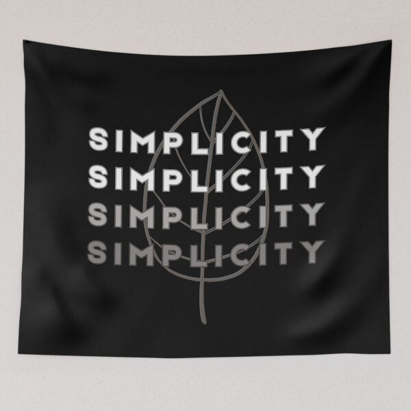 Item preview, Simplicity - Inspirational Design designed and sold by signshirtz.