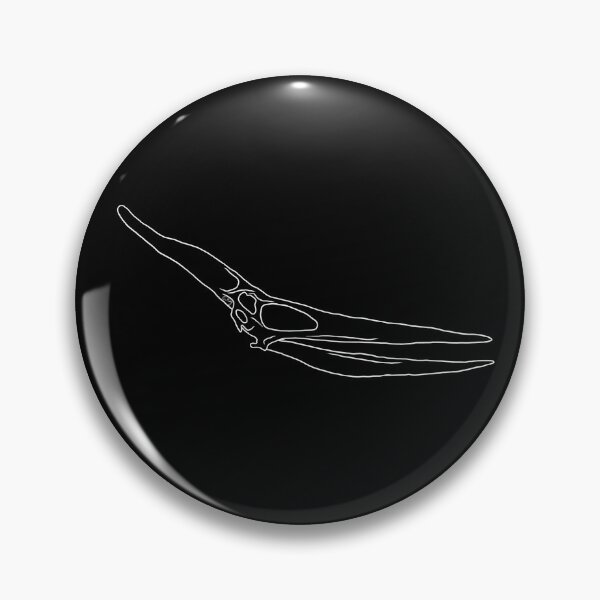 Item preview, Pteranodon Skull Outline designed and sold by CKing-Paleo-Art.
