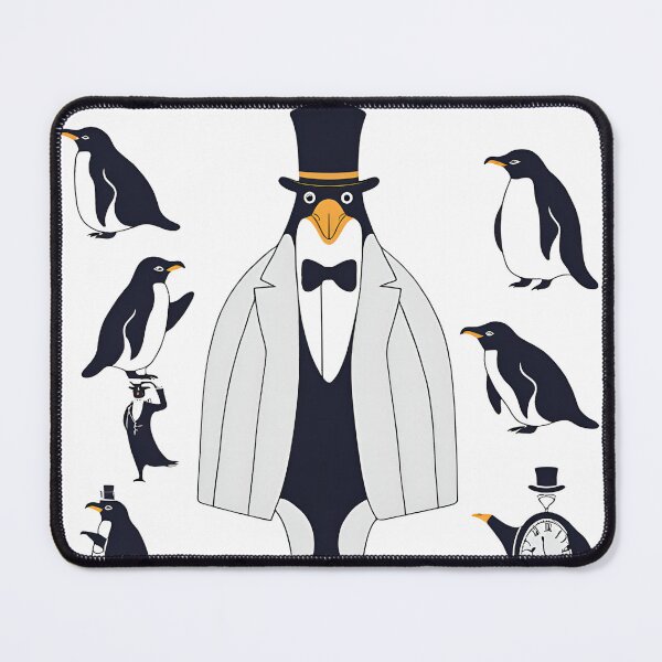 Item preview, Dapper Penguin: Royal Ascot Sticker designed and sold by GoodTripper.