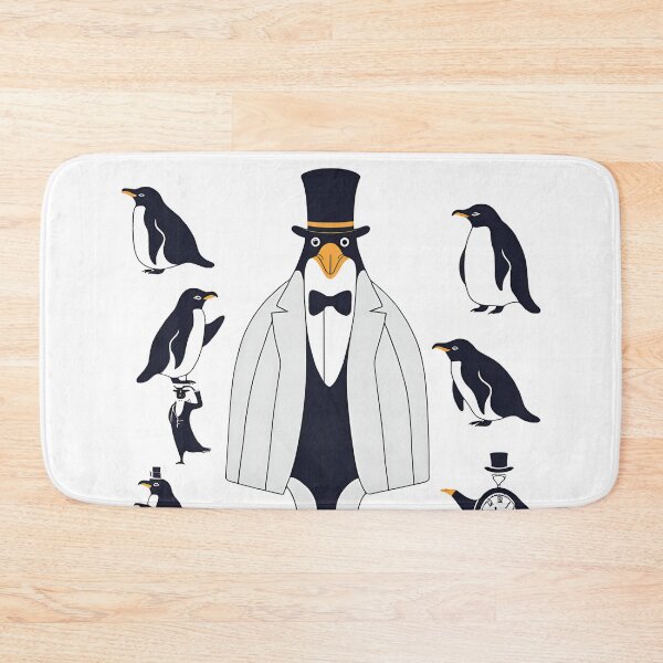 Item preview, Dapper Penguin: Royal Ascot Sticker designed and sold by GoodTripper.
