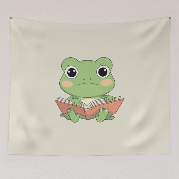 Item preview, Frog reading book  designed and sold by Atlantico54.