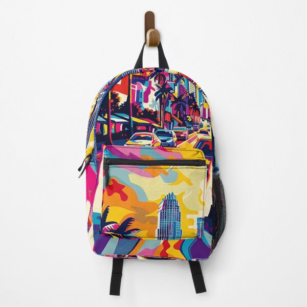 Item preview, Miami Travel Illustration designed and sold by nomiraclehere.