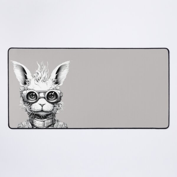 Item preview, Rabbit with goggles designed and sold by InspiredYou.