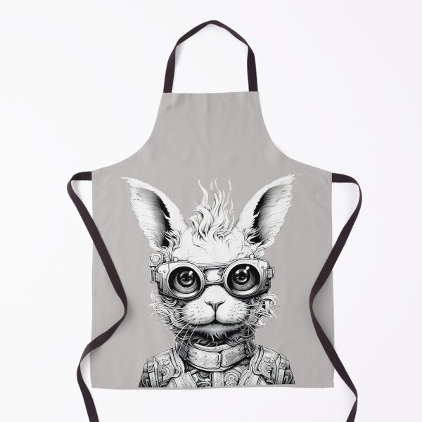 Item preview, Rabbit with goggles designed and sold by InspiredYou.