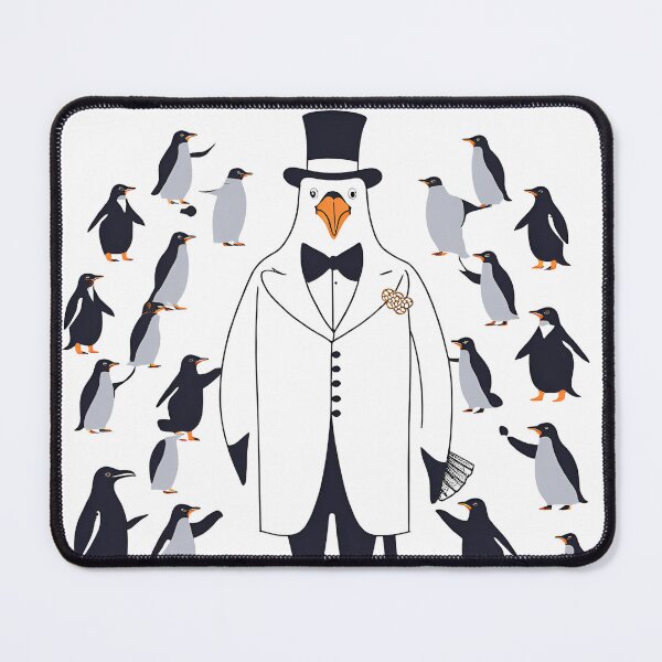 Item preview, Dapper Penguin: Royal Ascot Sticker 2 designed and sold by GoodTripper.