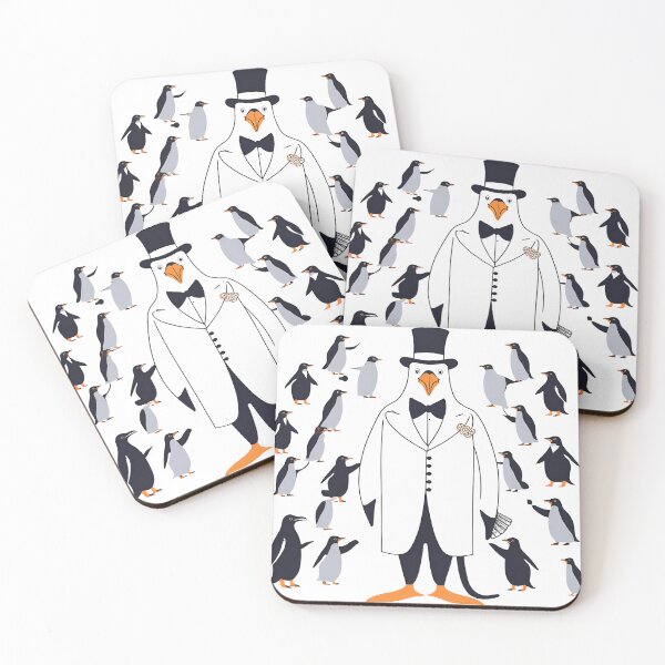 Item preview, Dapper Penguin: Royal Ascot Sticker 2 designed and sold by GoodTripper.