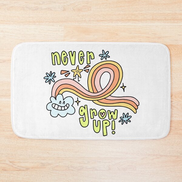 Item preview, Never Grow Up Pastel Rainbow designed and sold by GraceMakes03.