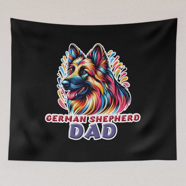 Item preview, German Shepherd Dad designed and sold by ThisDress.