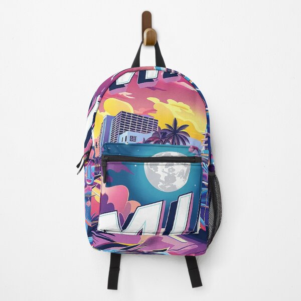 Item preview, Miami Travel Illustration designed and sold by nomiraclehere.