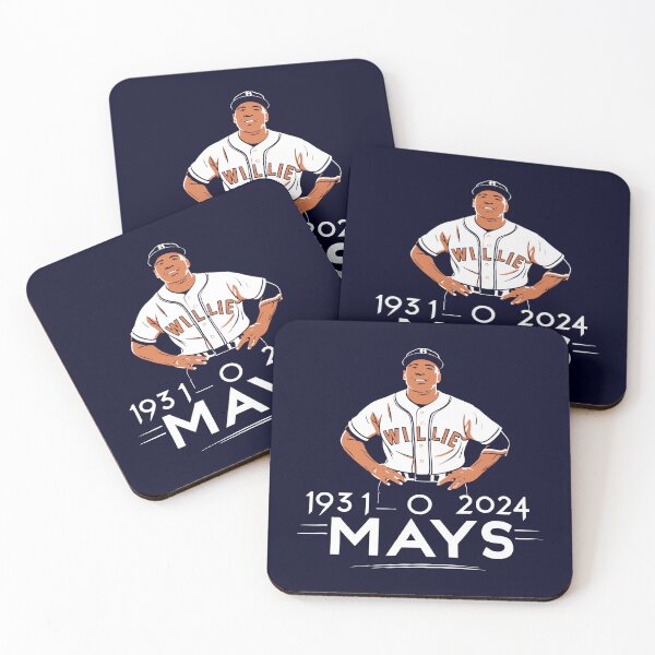 Item preview, Willie Mays 1931-2024 Tribute, Baseball Legend Commemorative Art, Willie Mays Fan Collectible designed and sold by FEBRICAST.