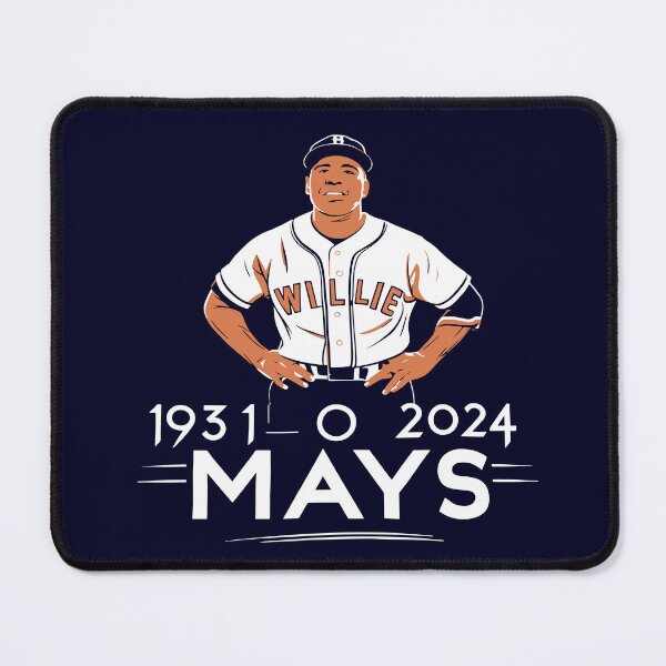 Item preview, Willie Mays 1931-2024 Tribute, Baseball Legend Commemorative Art, Willie Mays Fan Collectible designed and sold by FEBRICAST.