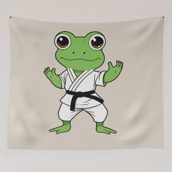 Item preview, Karate Frog designed and sold by Atlantico54.