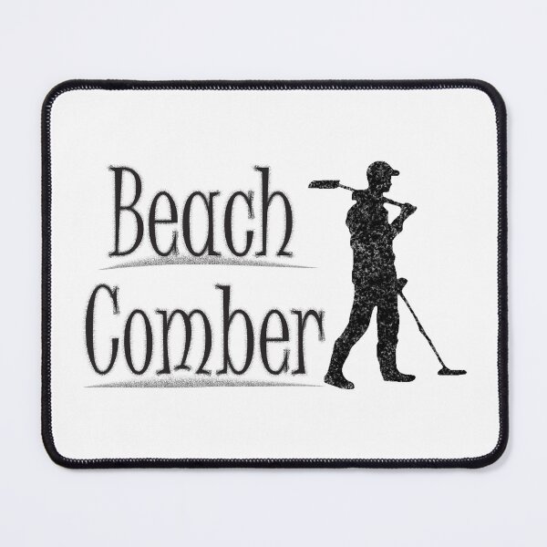 Item preview, Beach Comber Treasure Hunter Sandy Font Design With Metal Detector designed and sold by TheRainFamily.
