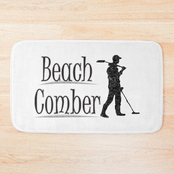 Item preview, Beach Comber Treasure Hunter Sandy Font Design With Metal Detector designed and sold by TheRainFamily.