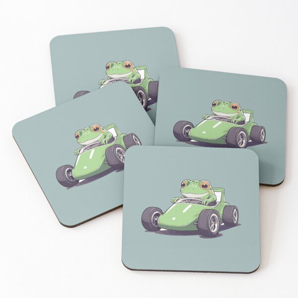 Item preview, Racing car frog designed and sold by Atlantico54.