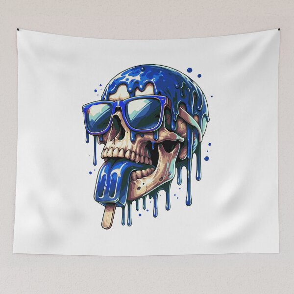 Item preview, Melting Away in Blue  designed and sold by InsanseCreation.