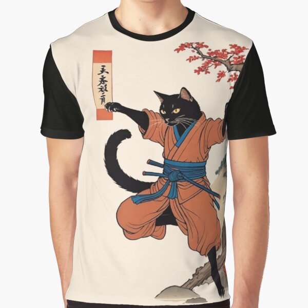 Item preview, Ninja Paws: Midnight Strike designed and sold by LyssasMindArt.