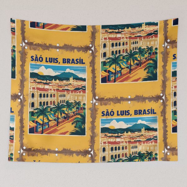 Item preview, Sao Luis Brasil Vintage Travel Tourism  designed and sold by TravelersGems.