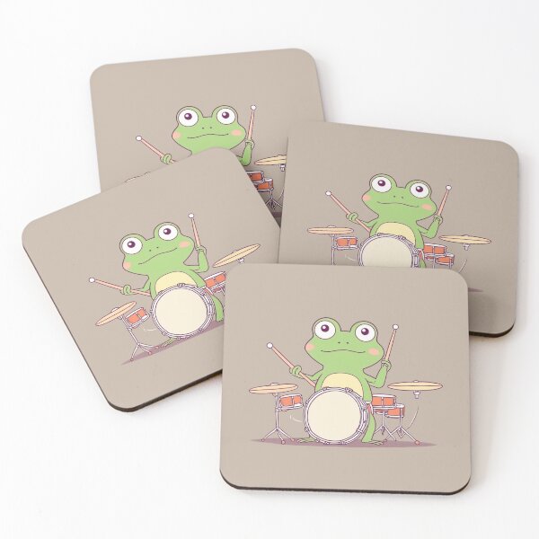 Item preview, drummer frog  designed and sold by Atlantico54.