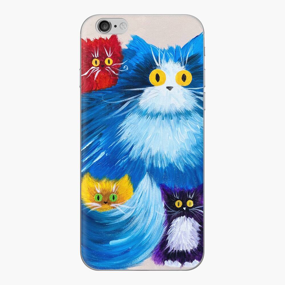 Fluffy Cats iPhone Skin