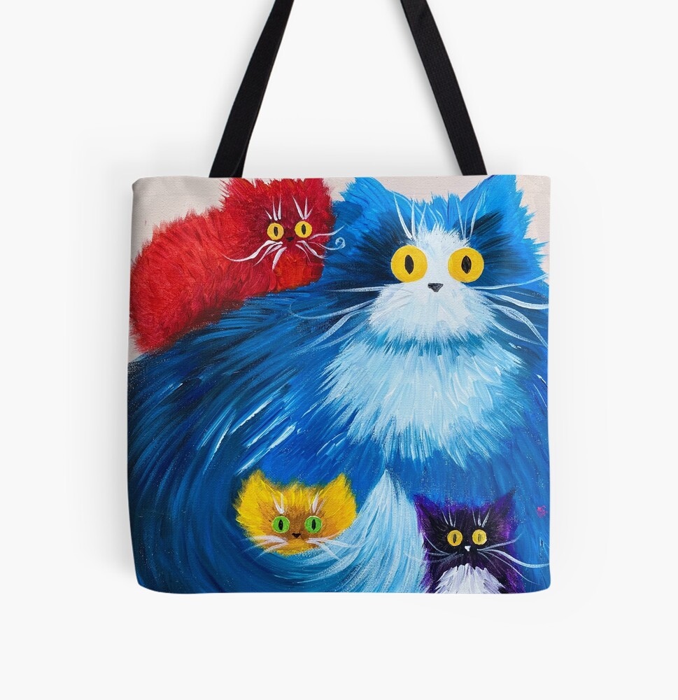 Fluffy Cats Tote Bag