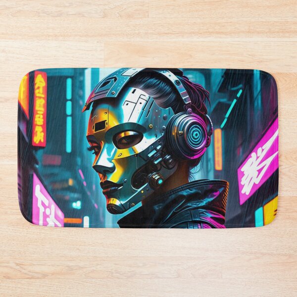 Item preview, Femme Cyborg, 80s Art, Science Fiction, Cyberpunk designed and sold by Burn-Ego.