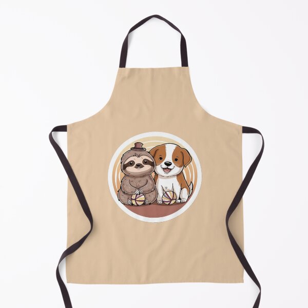 Item preview, Cute Sloth and Dog Friendship for Pug Lover designed and sold by Laugh-Lines.