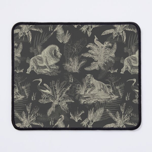 Item preview, Modern Vintage Night Safari Lion Tiger designed and sold by tanjica.