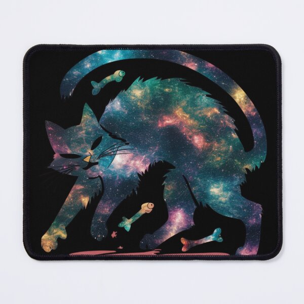 Item preview, Galactic Mischief: Pouncing Cat Nebula designed and sold by AmziLife.