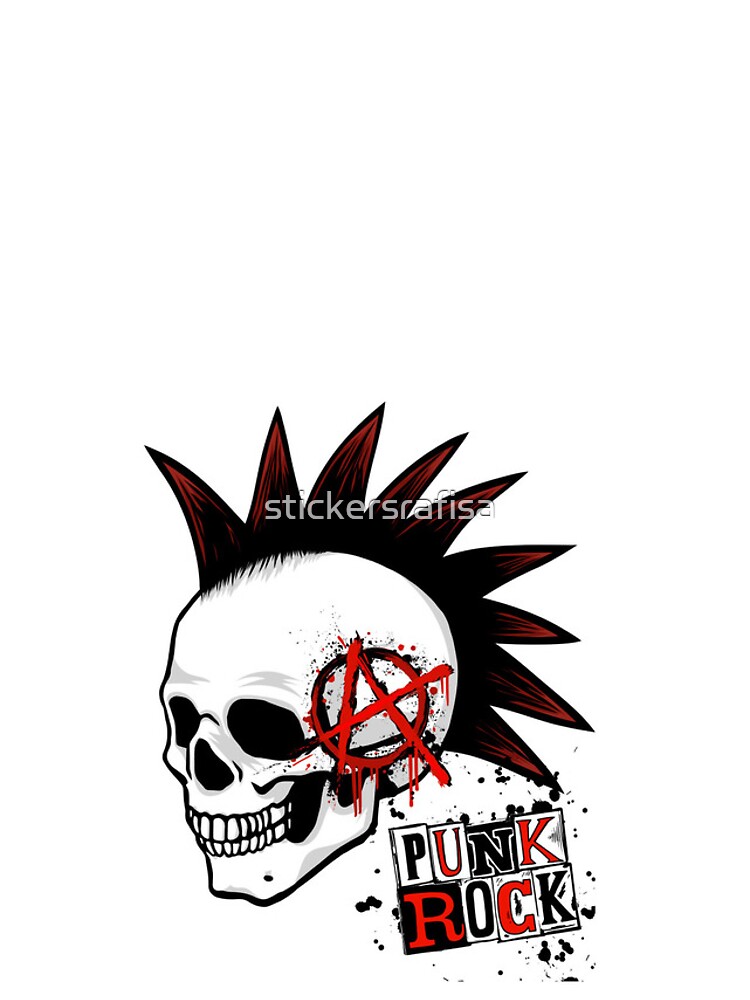Thumbnail 4 of 4, iPhone Case, PUNK ROCK designed and sold by stickersrafisa.