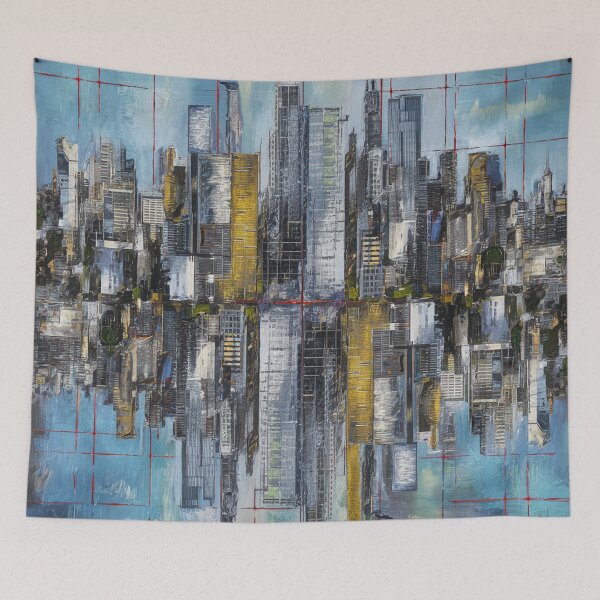 Item preview, Cityscape designed and sold by MyHeartNSoulArt.