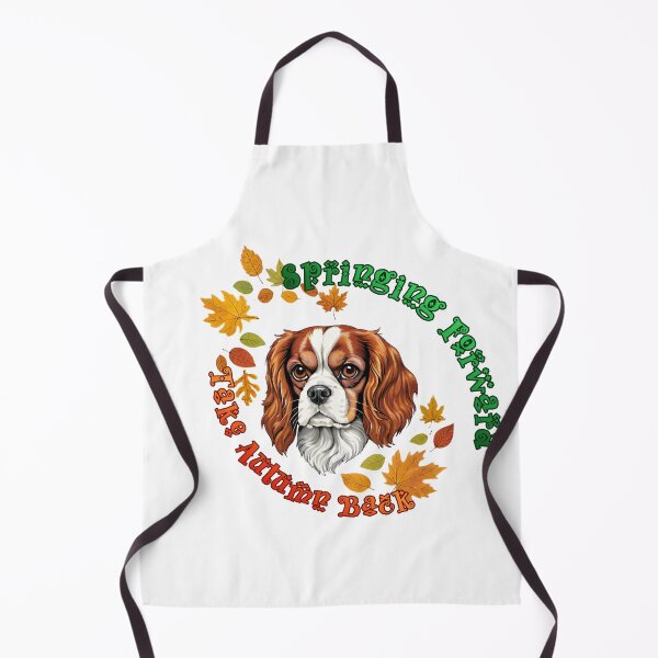 Item preview, Autumn Back Cavalier King Charles Spaniel Blenheim designed and sold by Hudine.
