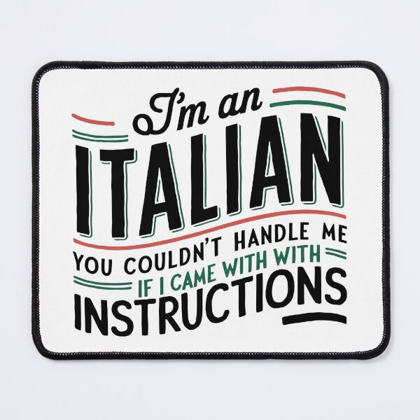 Item preview, I'm An Italian designed and sold by Angry Swan Designs.