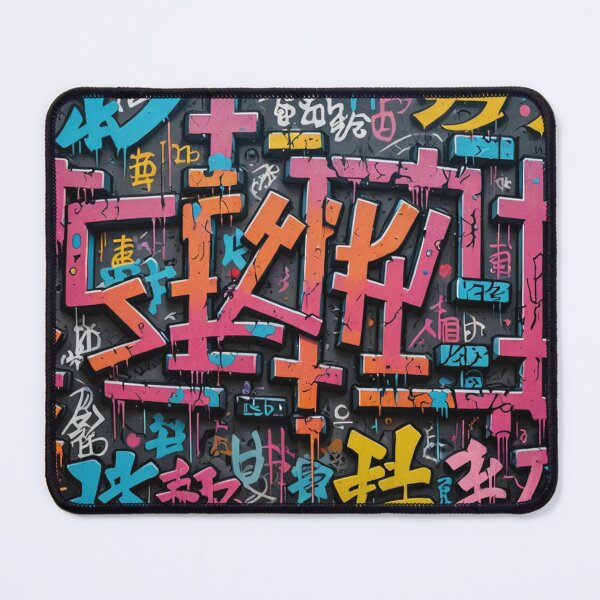 Item preview, Abstract Kanji Graffiti, Street Art Pattern, Japan designed and sold by Burn-Ego.