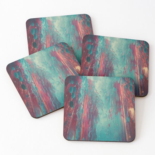 Item preview, Blue water and red fire designed and sold by Attic-Junk.