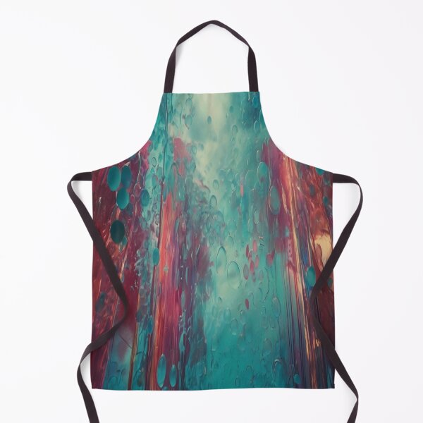 Item preview, Blue water and red fire designed and sold by Attic-Junk.