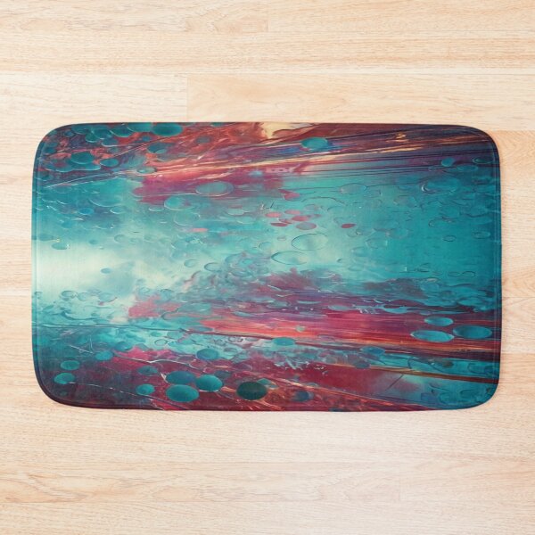 Item preview, Blue water and red fire designed and sold by Attic-Junk.