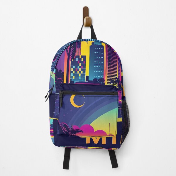 Item preview, Miami Travel Illustration designed and sold by nomiraclehere.