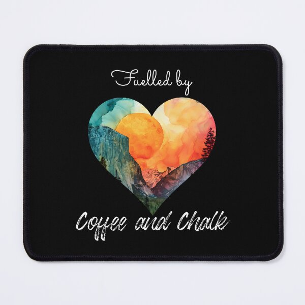 Item preview, Climber's Heart: Fueled by Coffee & Chalk (El Capitan Edition) designed and sold by OwlWorks.