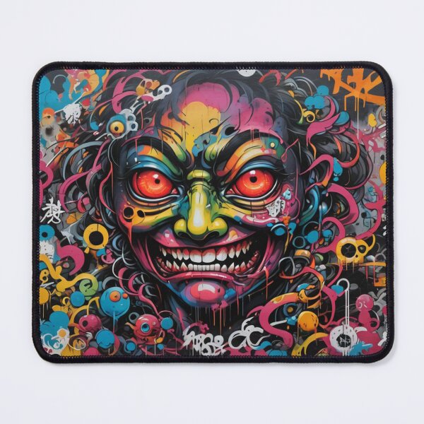 Item preview, Evil Face Graffiti, Street Art, Japanese designed and sold by Burn-Ego.
