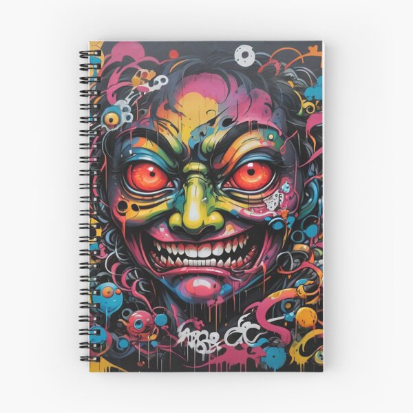 Item preview, Evil Face Graffiti, Street Art, Japanese designed and sold by Burn-Ego.