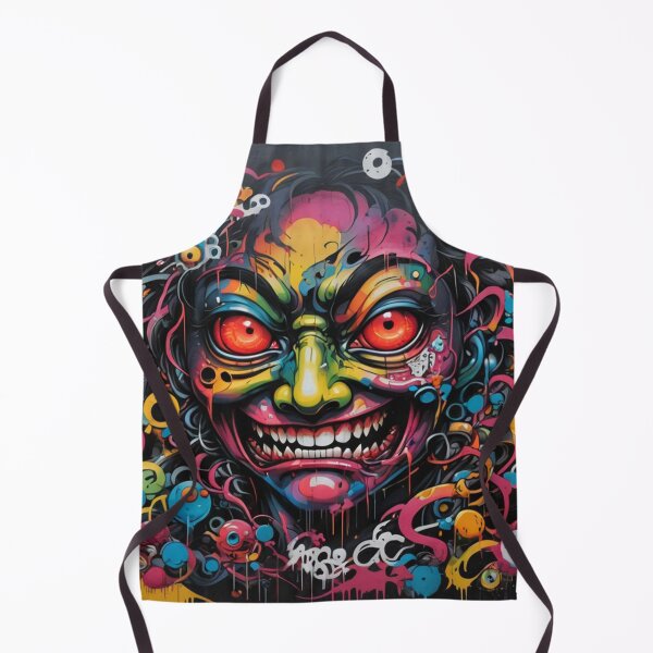 Item preview, Evil Face Graffiti, Street Art, Japanese designed and sold by Burn-Ego.