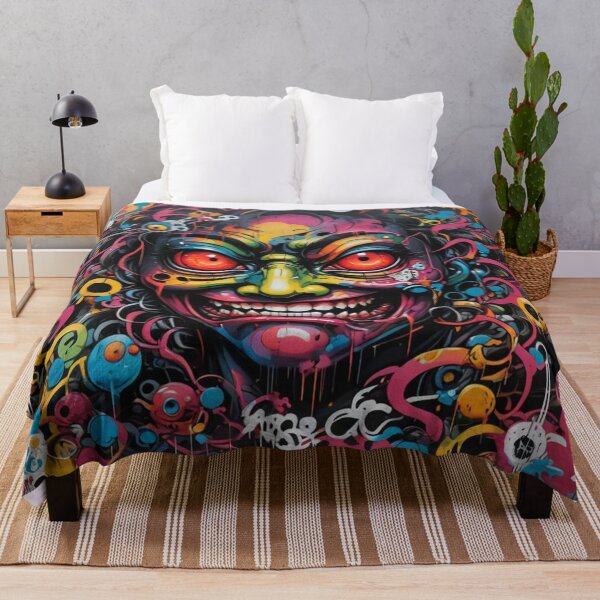 Item preview, Evil Face Graffiti, Street Art, Japanese designed and sold by Burn-Ego.