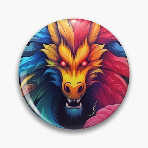 Item preview, Rainbow Dragon Monster designed and sold by PyramidSchmear.