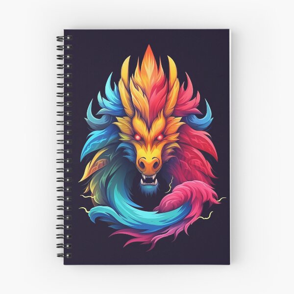 Item preview, Rainbow Dragon Monster designed and sold by PyramidSchmear.