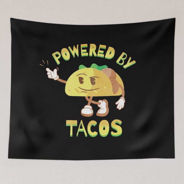 Item preview, Powered by tacos. designed and sold by lakokakr.